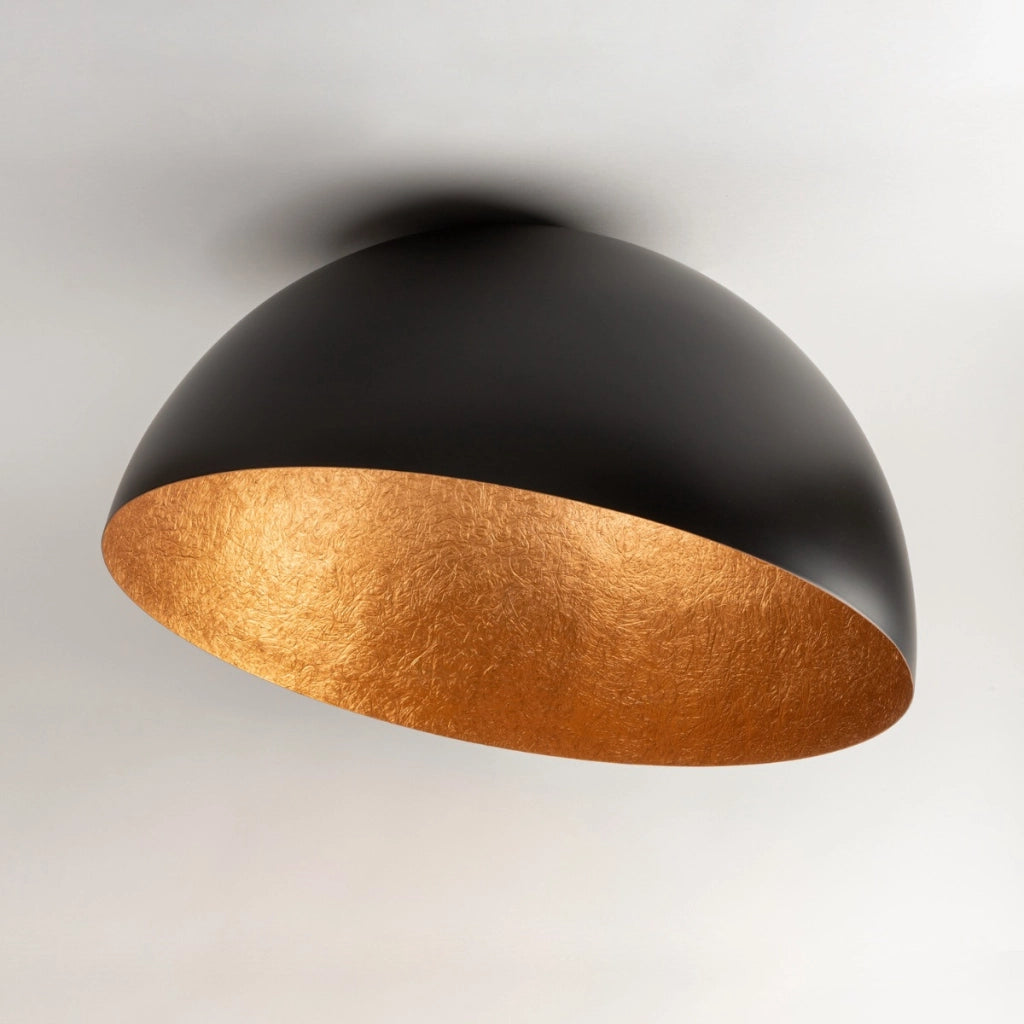 Plafoniera Sfera nera rame 90cm E27 Sigma Lighting