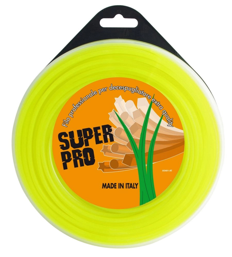 1pz filo nylon professional tondo diametro 4,0x35mt.verde cod:ferx.38813