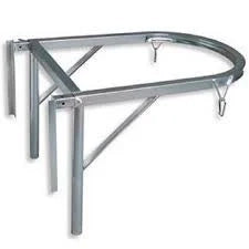 Supporto tramoggia zincato p tub o scarico macerie