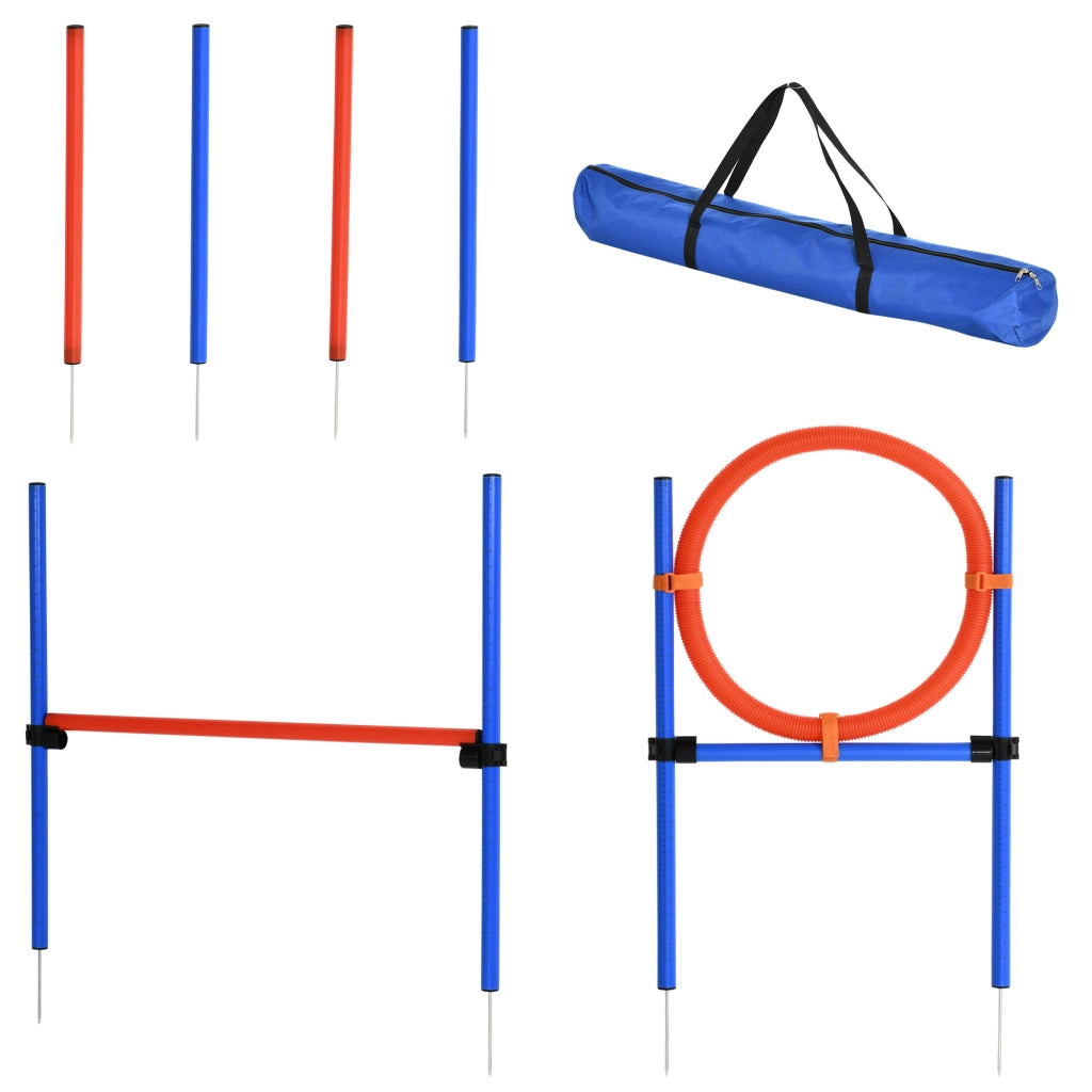 Set Agility per Cani ¨C zephmum ¨C Blu Rosso