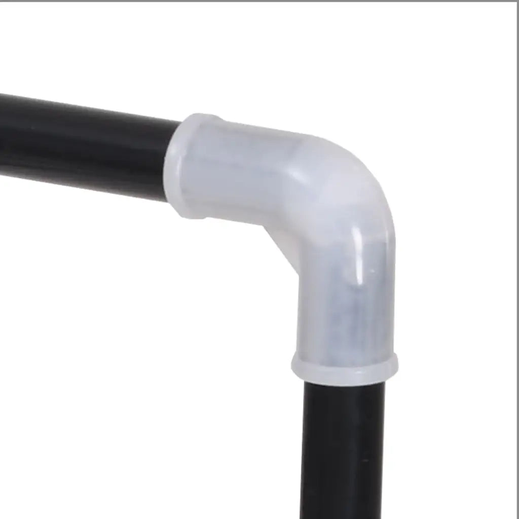 Scarpiera con 7 Ripiani in Metallo e Plastica Nero 245627