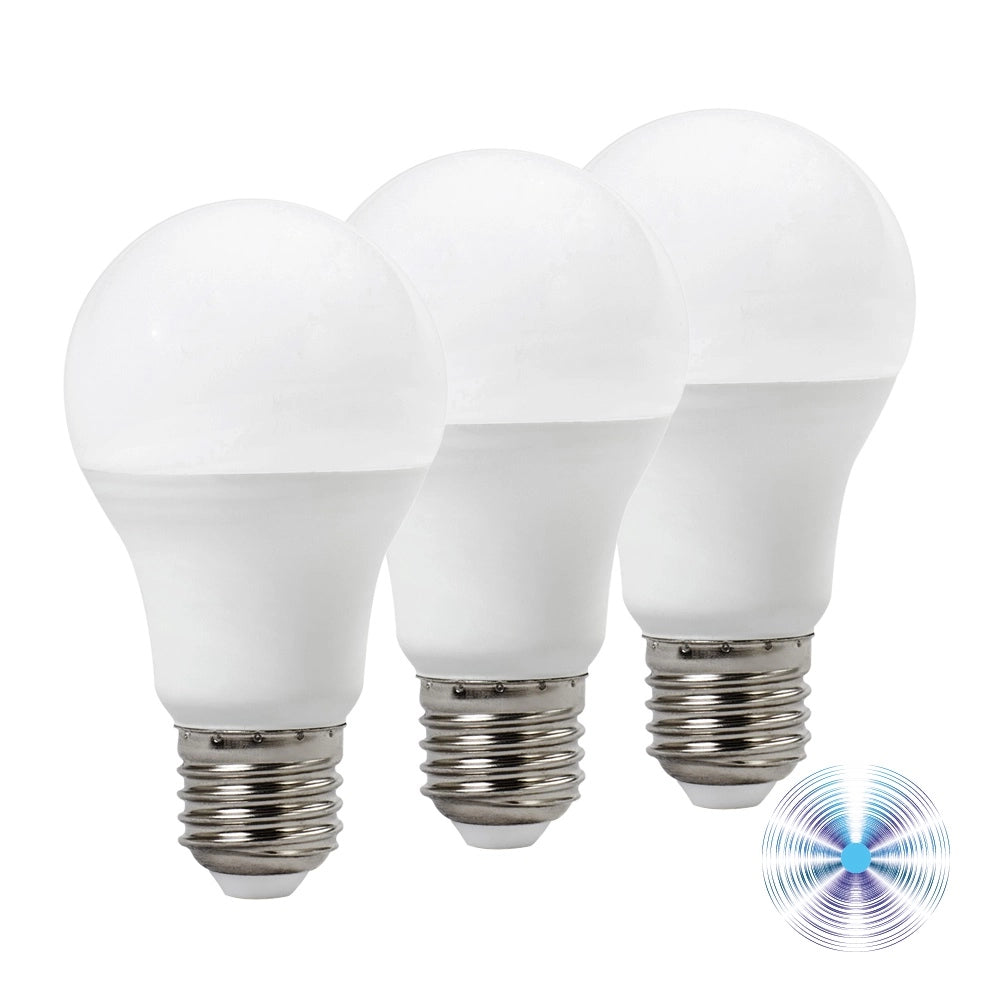 TRIPACK LAMPADINA LED A60 E27 6000K 9W 875LM.