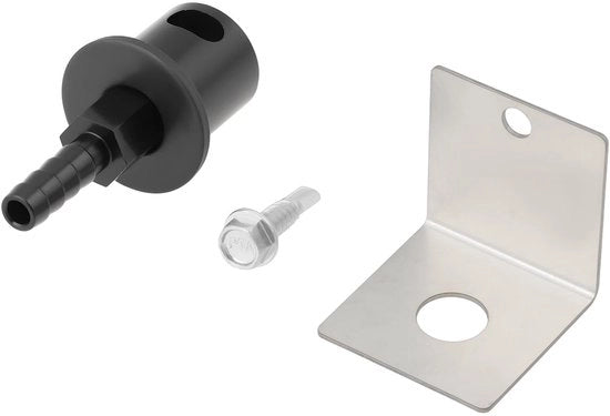 Kit di serbatoio carburante Ventile - 5/16" Aletta di connessione - Lega di alluminio - Resistente alla corrosione - Adatto per Holley 19-174 - Prevenzione della fuoriuscita di carburante - Valvola di ventilazione