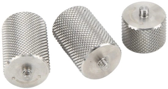 Contragewicht a 3 pezzi - Stabilizzatore di equilibrio - Viti M3 - Pesi 20g/10g - Disegno a spirale inclinata - Per smartphone - Peso di equilibrio