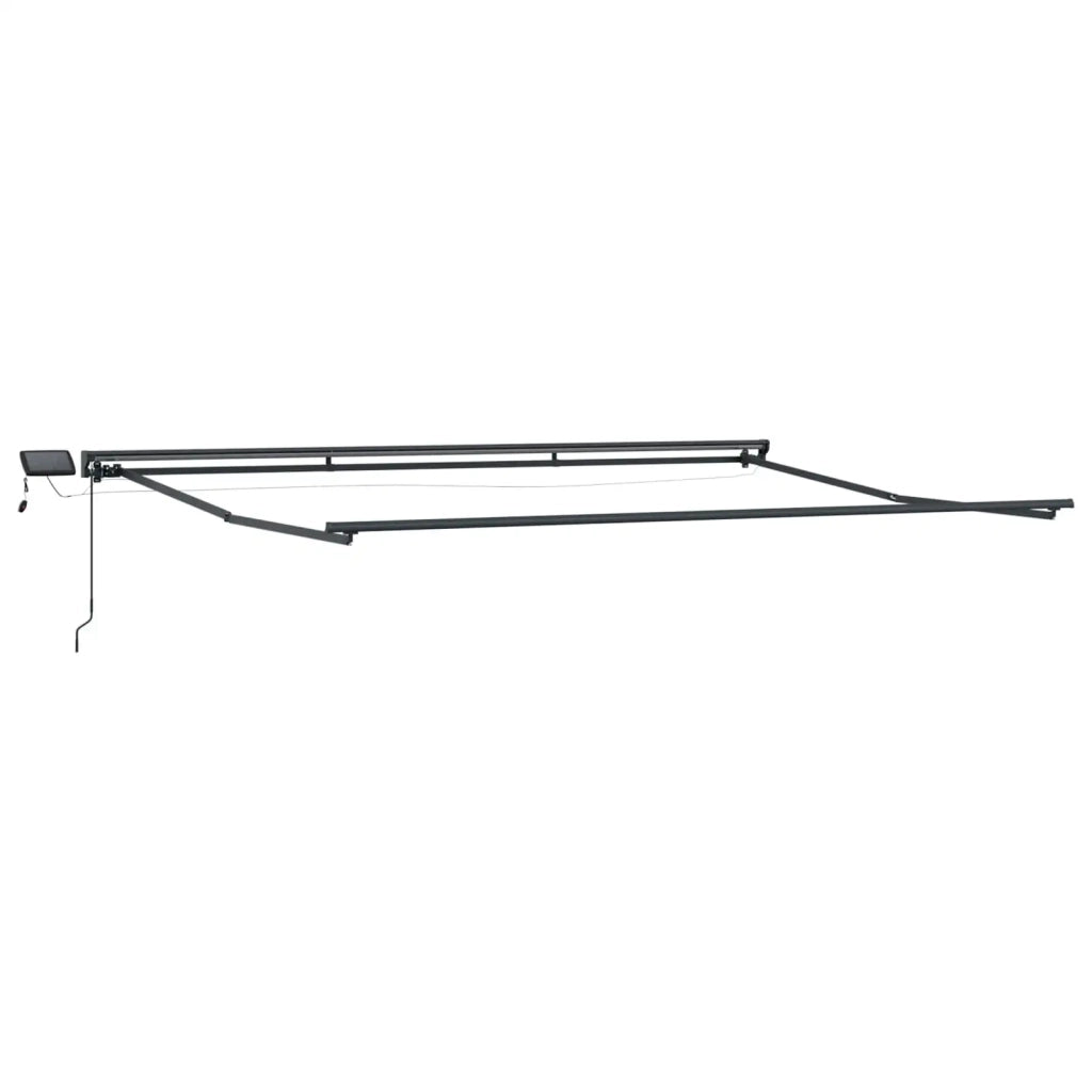 Cornice per Tenda Manuale con LED 4 × 3,5 m 3420872