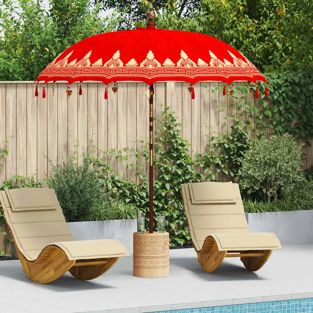 Parasol Balinese Rosso 215 x 215 x 260 cm 42006459