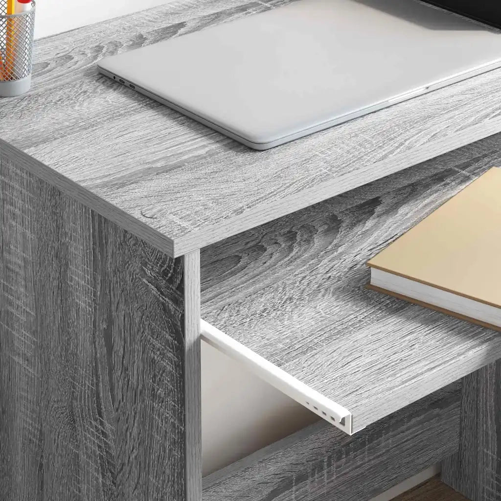 Scrivania Grigio Sonoma 120,5 x 44 x 88,5 cm Legno multistrato 869479