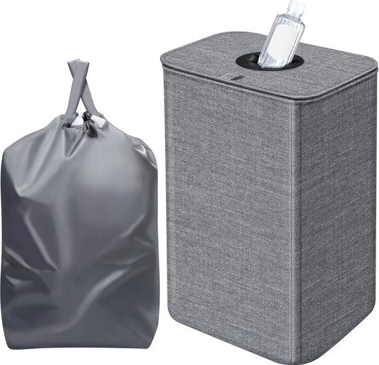 Contenitore riciclabile per bottiglie - 100 litri - borsa portatile - grande contenitore per bottiglie con deposito - merci vuote - rifiuti in vetro Carrello per bottiglie