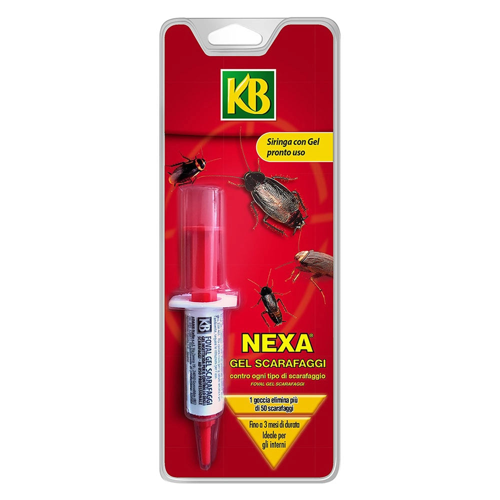 12blister gel antiscarafaggi 'nexa' 5 gr. cod:ferx.6135440nlm