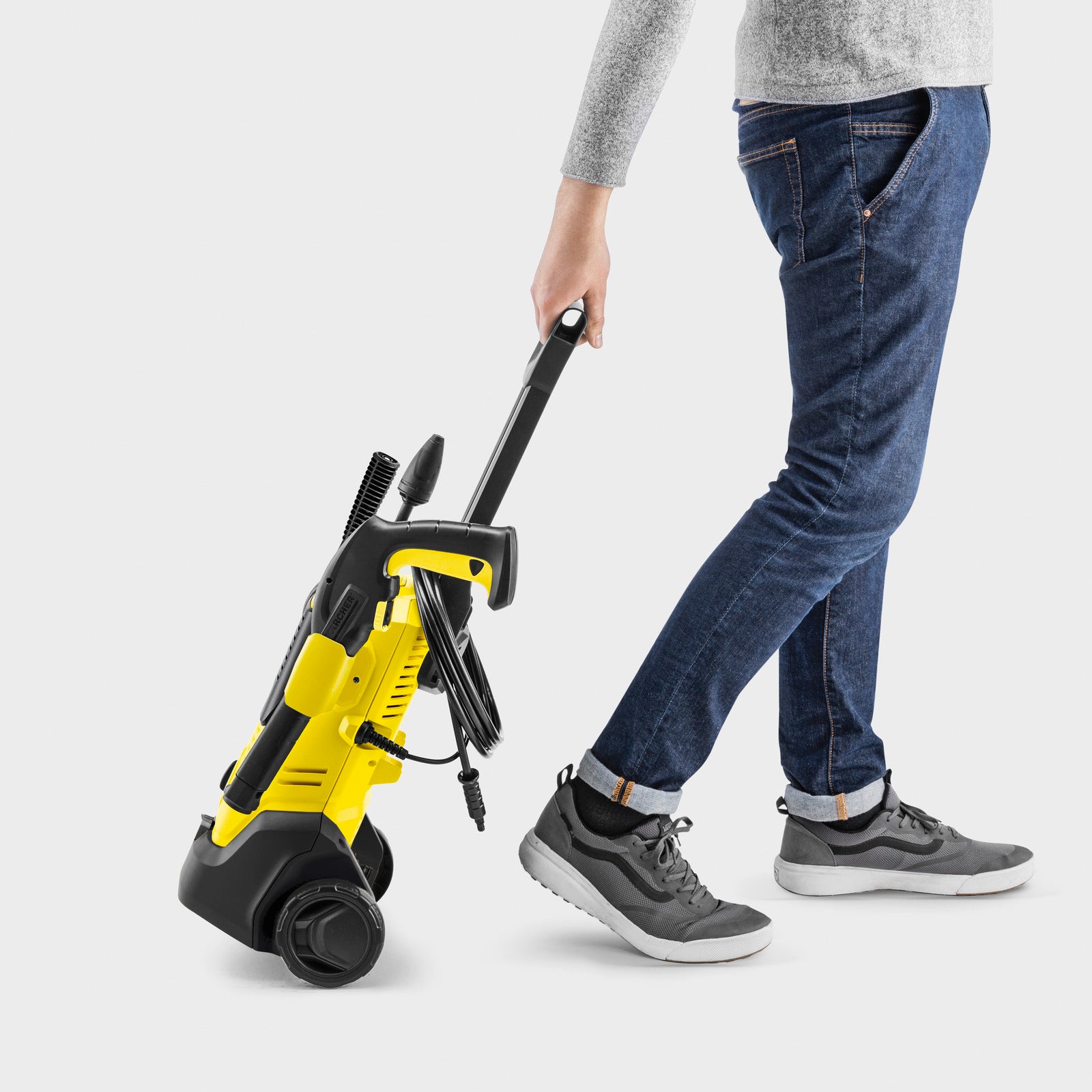 KARCHER Idropulitrice K 2 Premium FJ - Allacciamento elettrico: 220 – 240 / 50 – 60 V / Hz - Pressione: max. 110 / max. 11 bar / MPa - Portata: max. 360 l/h