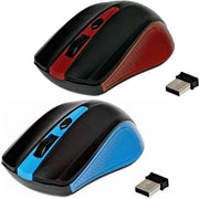 Trade Shop - Mouse Wireless Ottico 2.4ghz Ricetrasmettitore Usb Ergonomico Computer Pc An-211 -