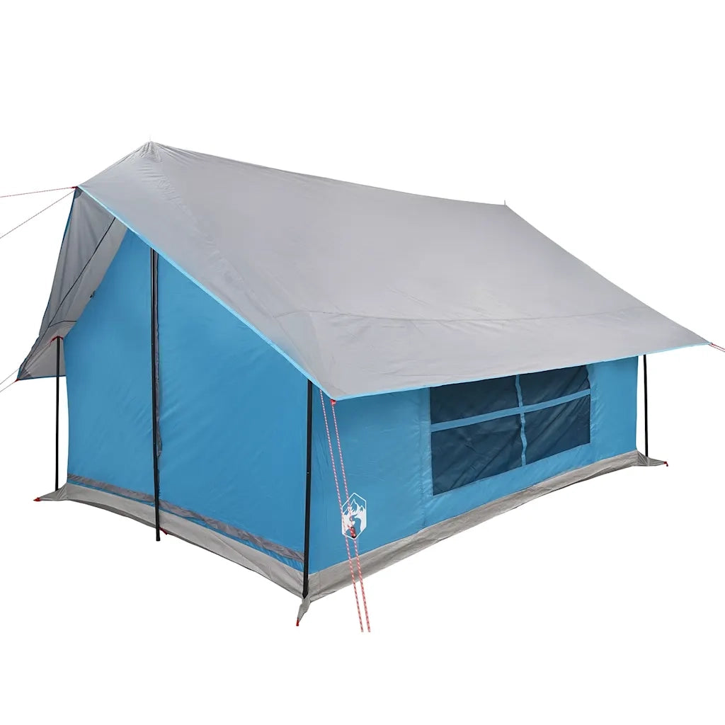 Tenda da Campeggio per 5 Persone Blu Impermeabile 4009540
