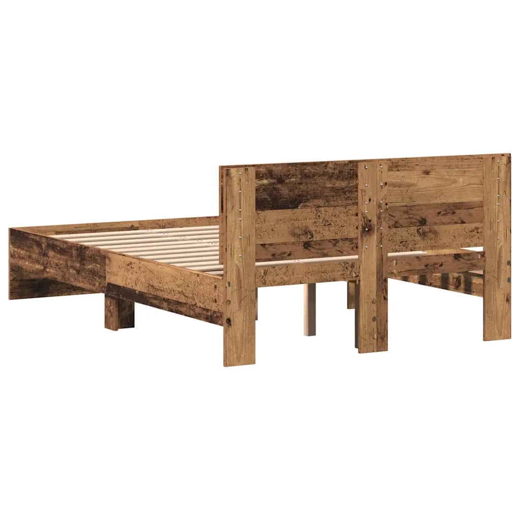 Struttura del letto Legno vecchio 193 x 125 x 70 cm