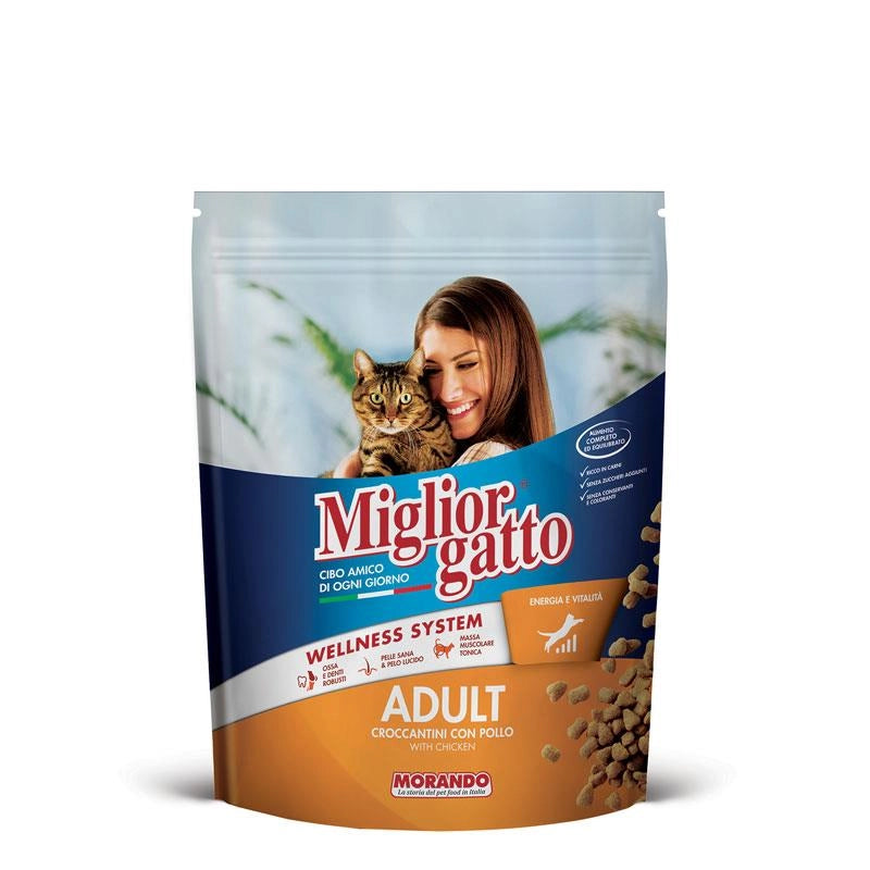 MIGLIOR GATTO CROCCANTINI GATTO 400 GR ADULT POLLO