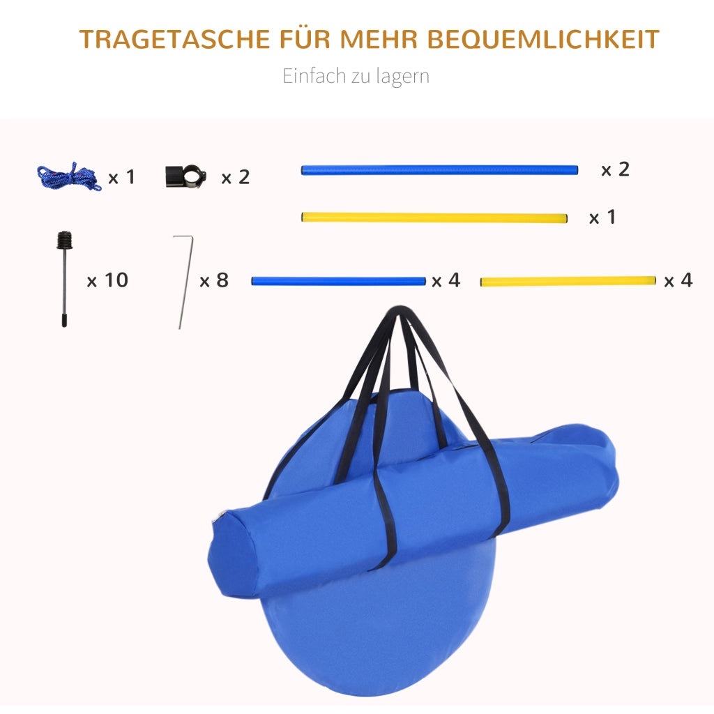 Set Agility per Cani ¨C zephmum ¨C Giallo e Blu