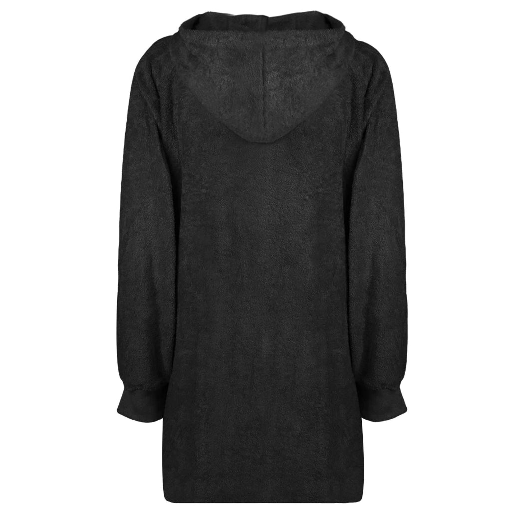 Felpa coperta KINN Nero L Cotone 4100886