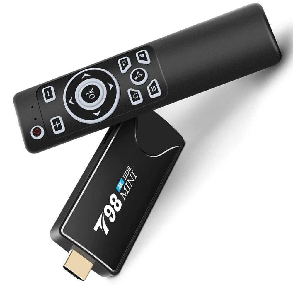 Trade Shop - Fire Tv Stick 4k Ultra Hd Con Telecomando Vocale Lettore Multimediale 8g + 128g -