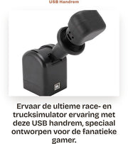 Manettino da tastiera USB per Simulazione di guida - Compatibile con G27 G29 G920 G923 - Nero - Manettino da tastiera per Simulazione di guida - Per Truck Simulator - Manettino da tastiera da connettere a PC