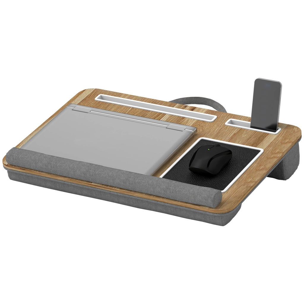 Letto con tavolo per laptop e supporto tablet ¨C zephmum ¨C 160x200 cm