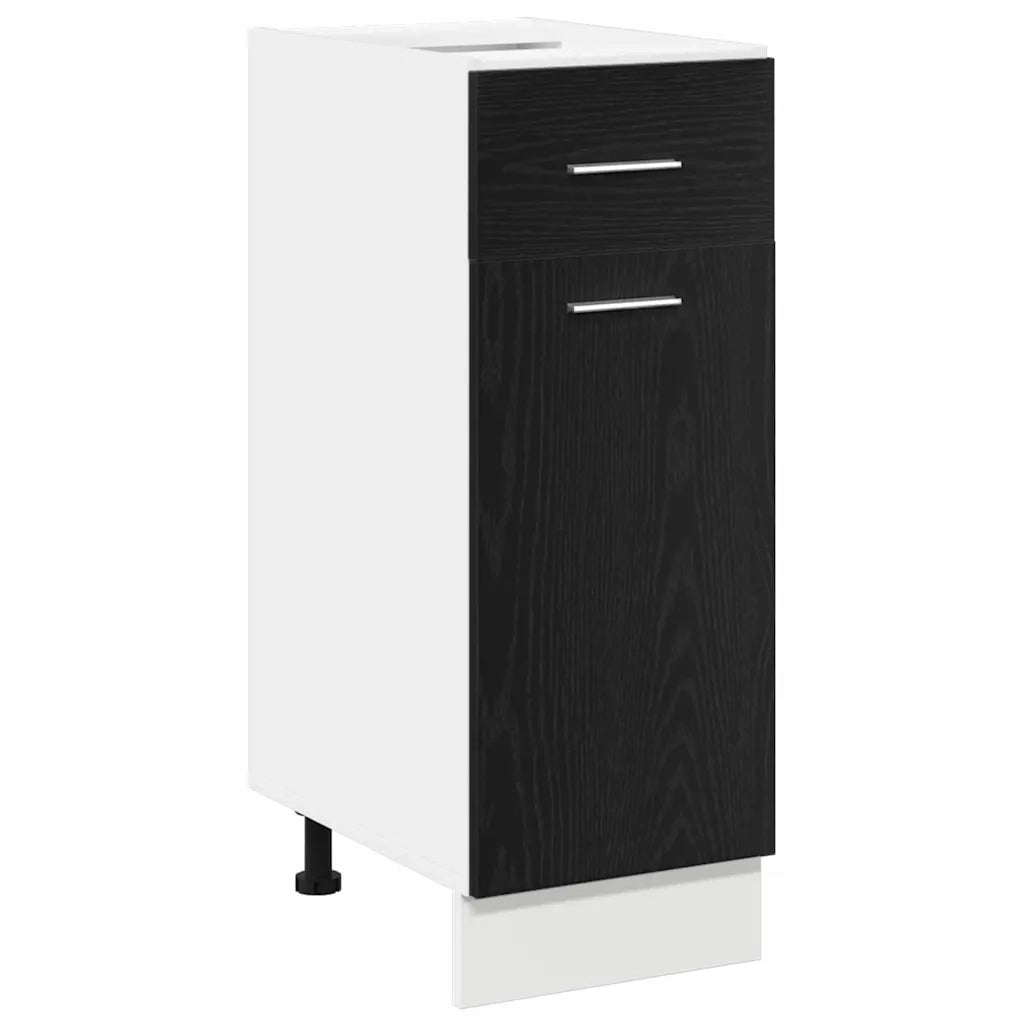 Armadio pensile Rovere Nero 30 x 46 x 81,5 cm Legno multistrato 863237