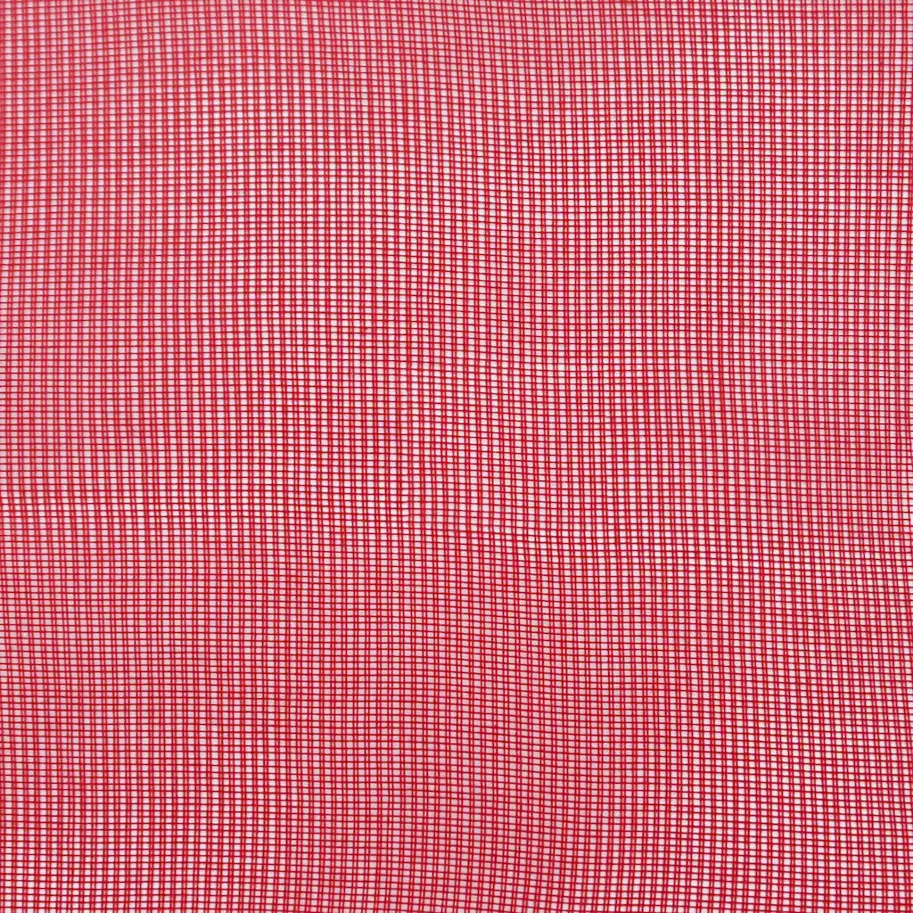 Tende in Voile con Tasche per Aste 2 pz Rosso Vino