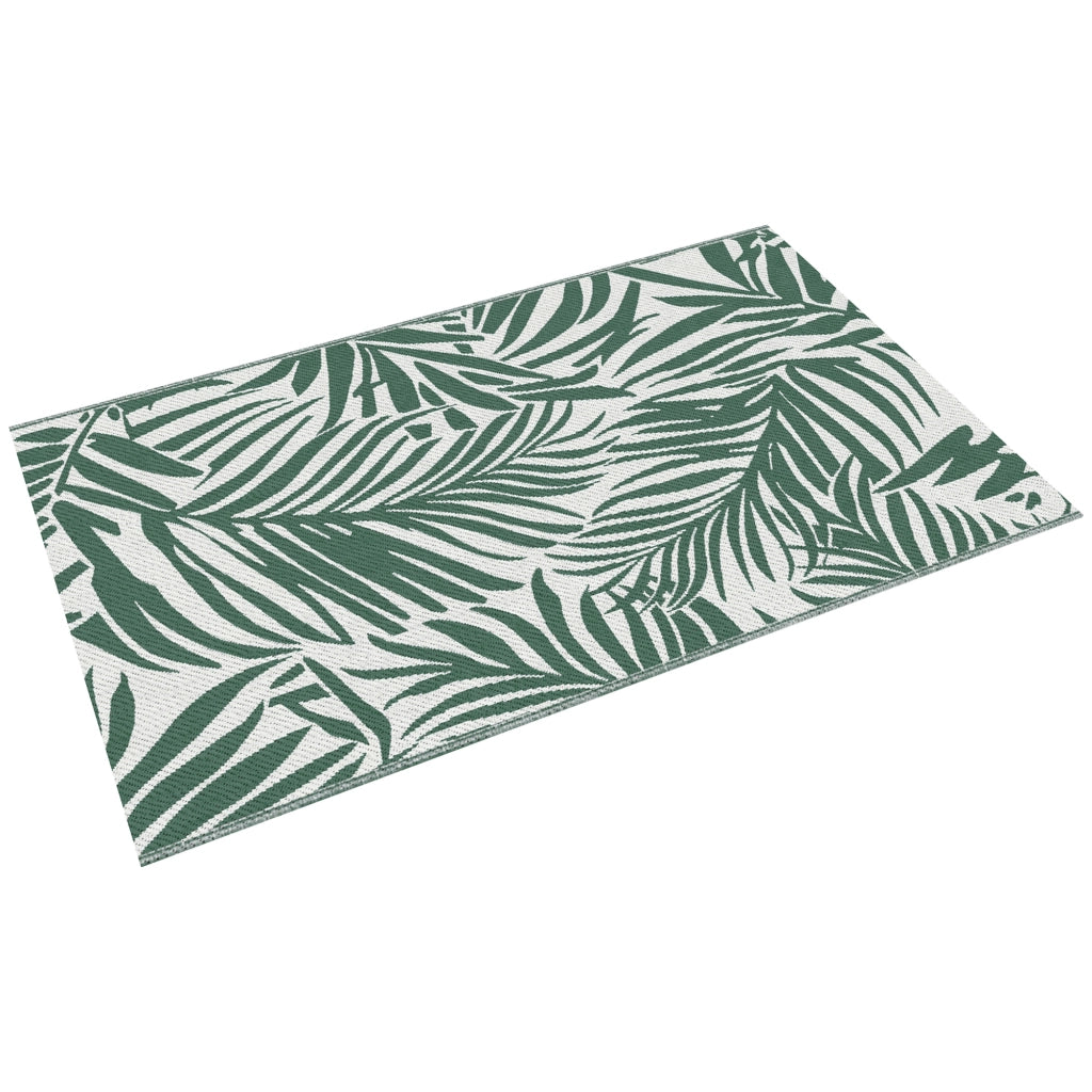 Tappeto 152x243 cm ¨C Minimal ¨C Verde scuro e bianco