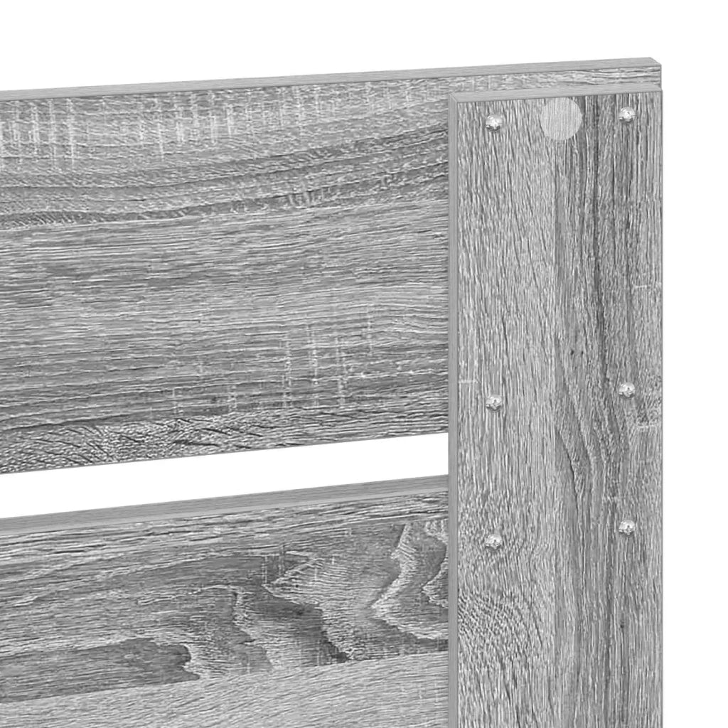 Testiera | Testata Grigio Sonoma Legno multistrato