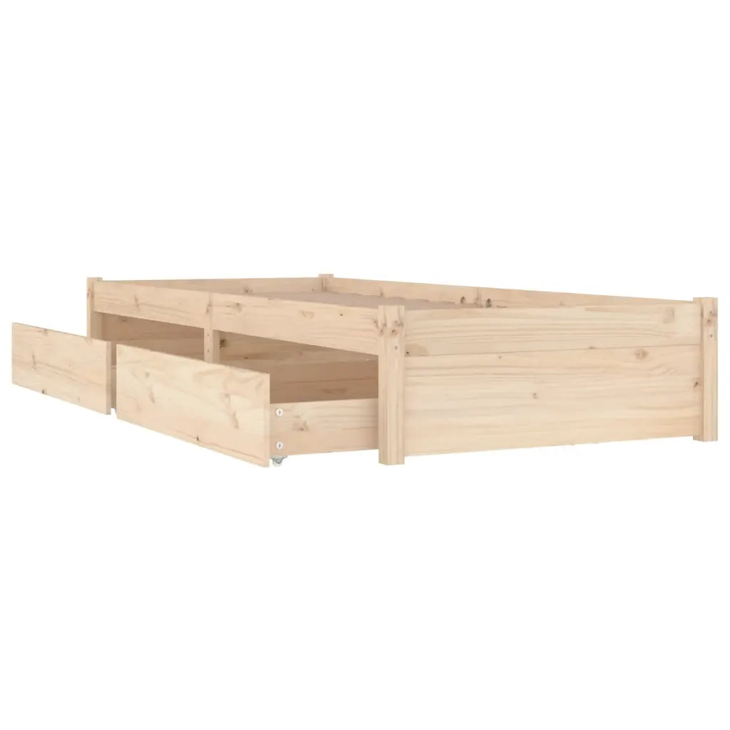 Giroletto con Cassetti 75x190 cm Small Single