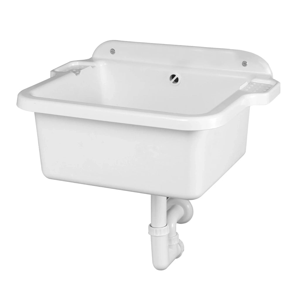 Vasca a muro in polipropilene TRIOP Cm 58x45x28