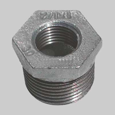 RIDUZIONE MASCHIO/FEMMINA ZINCATA  1 x 3/4     MADE IN ITALY