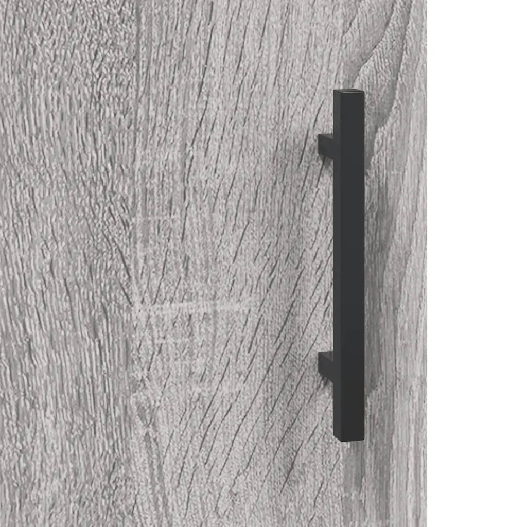 Mobile a Parete Grigio Sonoma 69,5x34x90 cm 828506