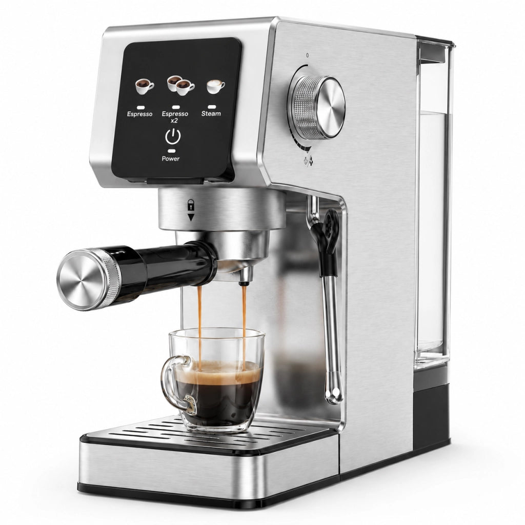 Macchina per caff¨¨ espresso ¨C zephmum ¨C 1350W touchscreen 1.2L