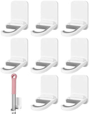 Multifunzione a inchiostro a DPI x - Adesivo autoattacco, supporto per scopa fissaggio alla parete, rastrello pesante, clip multifunzionale adatto per cucina e lavanderia.