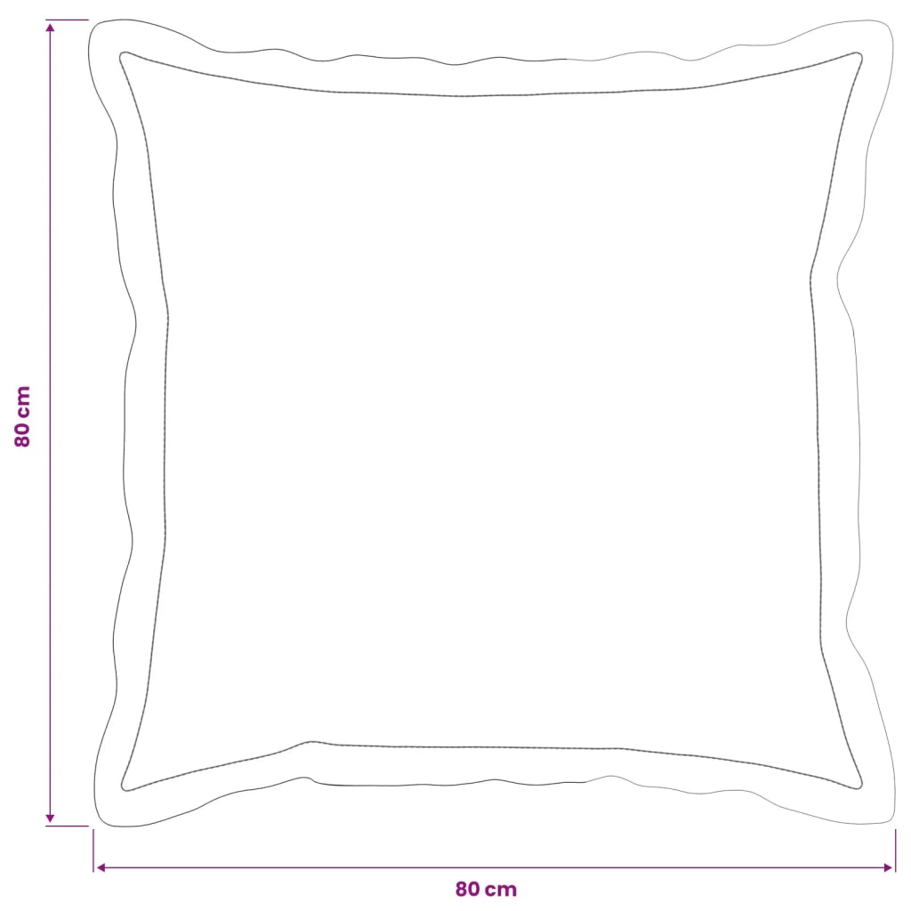 Federa 6 pcs HOUTEN Blu navy 80 x 80 cm 921834