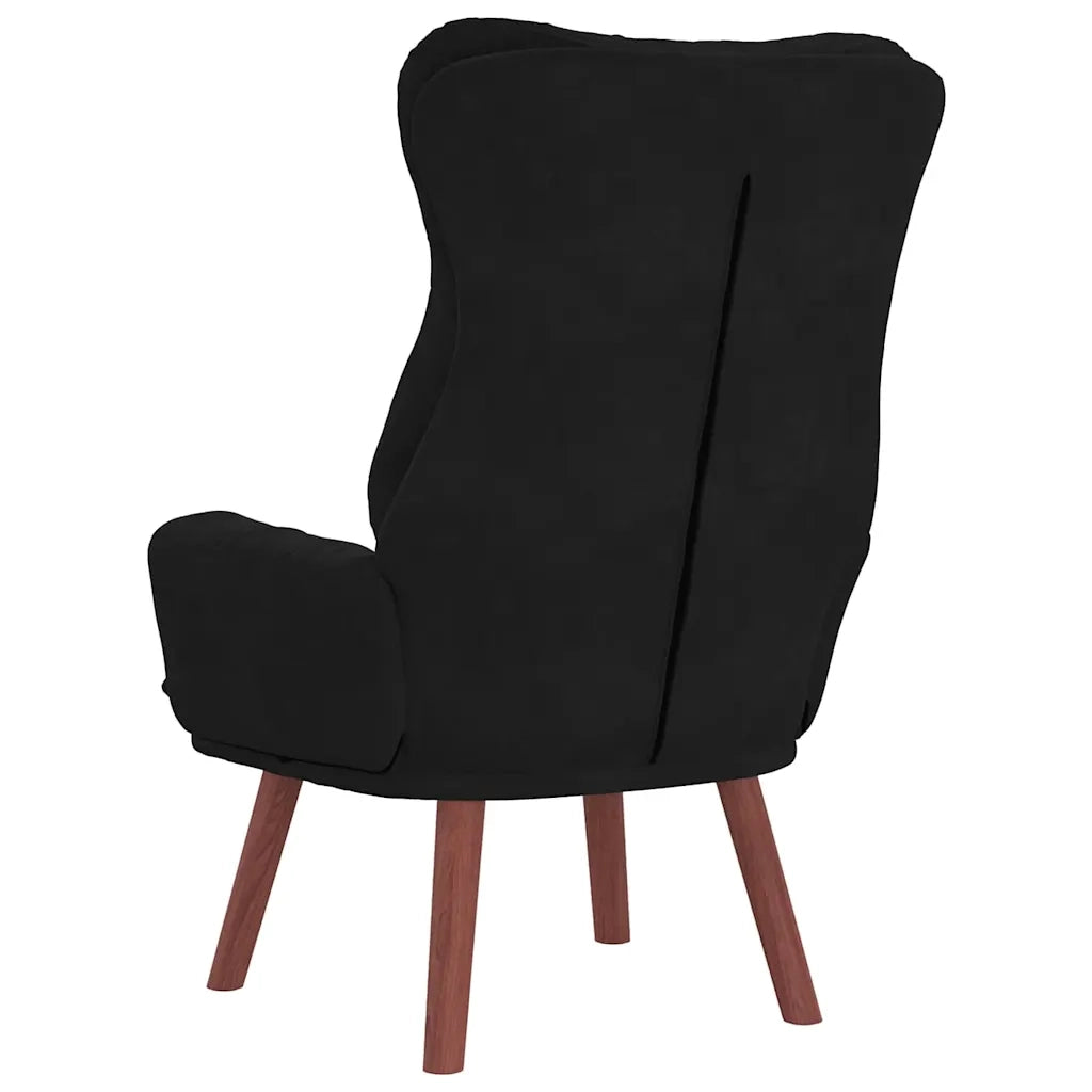 poltrona Nero 69 x 74 x 93 cm Velluto 42001840