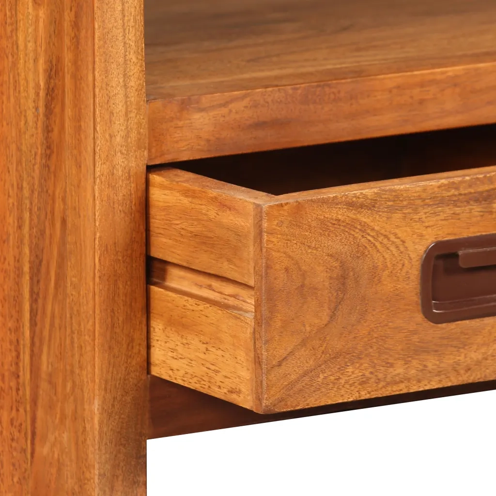 Mobile TV | Armadietto TV | Mobile Porta TV in Legno Massello di Acacia 90x30x55 cm