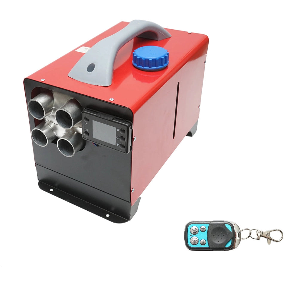 RISCALDATORE D’ARIA RISCALDATORI DA PARCHEGGIO PER L'AUTO RISCALDATORE PER AUTO, RISCALDATORE STAZIONARIO PORTATILE 12-24V, 5KW, display LCD, con telecomando