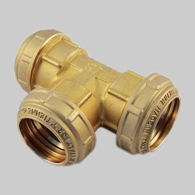RACCORDO A TEE PN 25 COBRARING  32 x 32 x 32     TIEMME