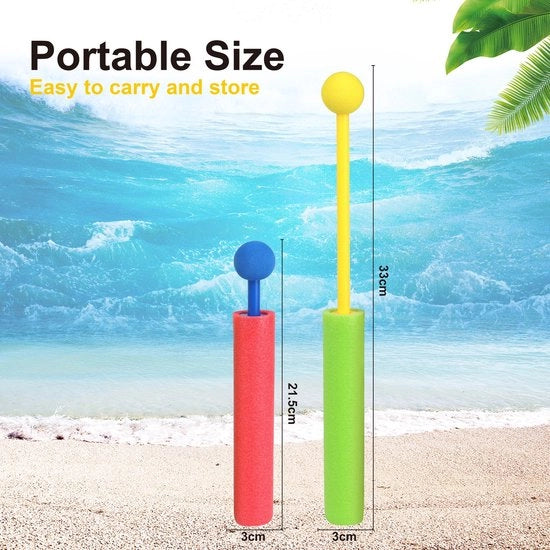 Set di Pistole Acquatiche per Bambini - 12 pezzi - Super Soaker Schiuma Acqua - Giocattoli Estivi per Bambini - Ideale per Ragazzi e Ragazze