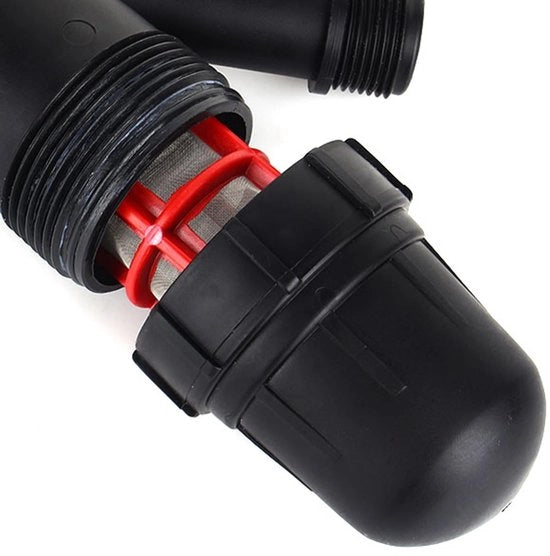 Filtro per irrigazione esterna 120 micron - design a Y - realizzato in acciaio inossidabile - adatto per irrigazione a goccia - protezione contro la sporcizia - per schermi per tubi di 3/4 pollice