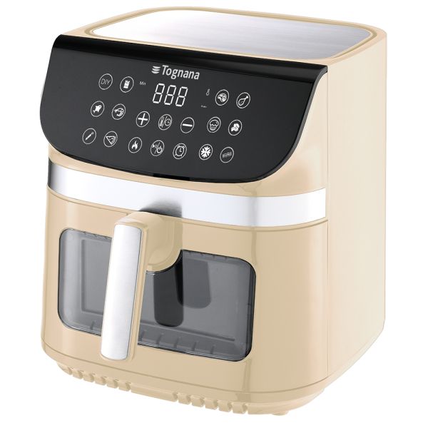 Friggitrice Ad Aria 9 L Champagne  Plastica-Acciaio Beige