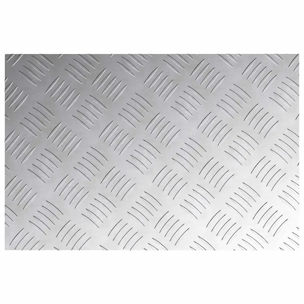 Gradini per Scale 4 pcs Argento 60 x 40 cm Alluminio 4104326