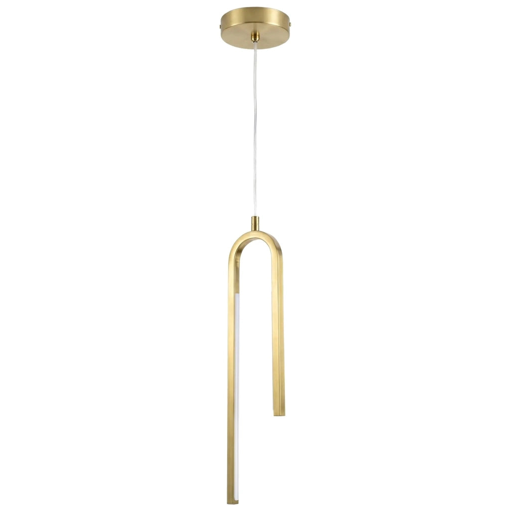 Lampada Da Soffitto Led App1803-cp Brush Gold