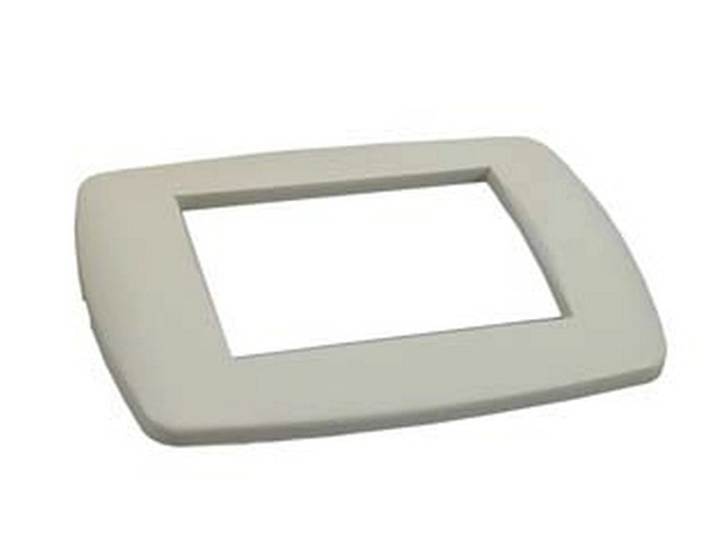 15pz placca 3 posti "millennium" avorio - 3 posti - mm.123x84h. (7843.t.a) cod:ferx.fer153713