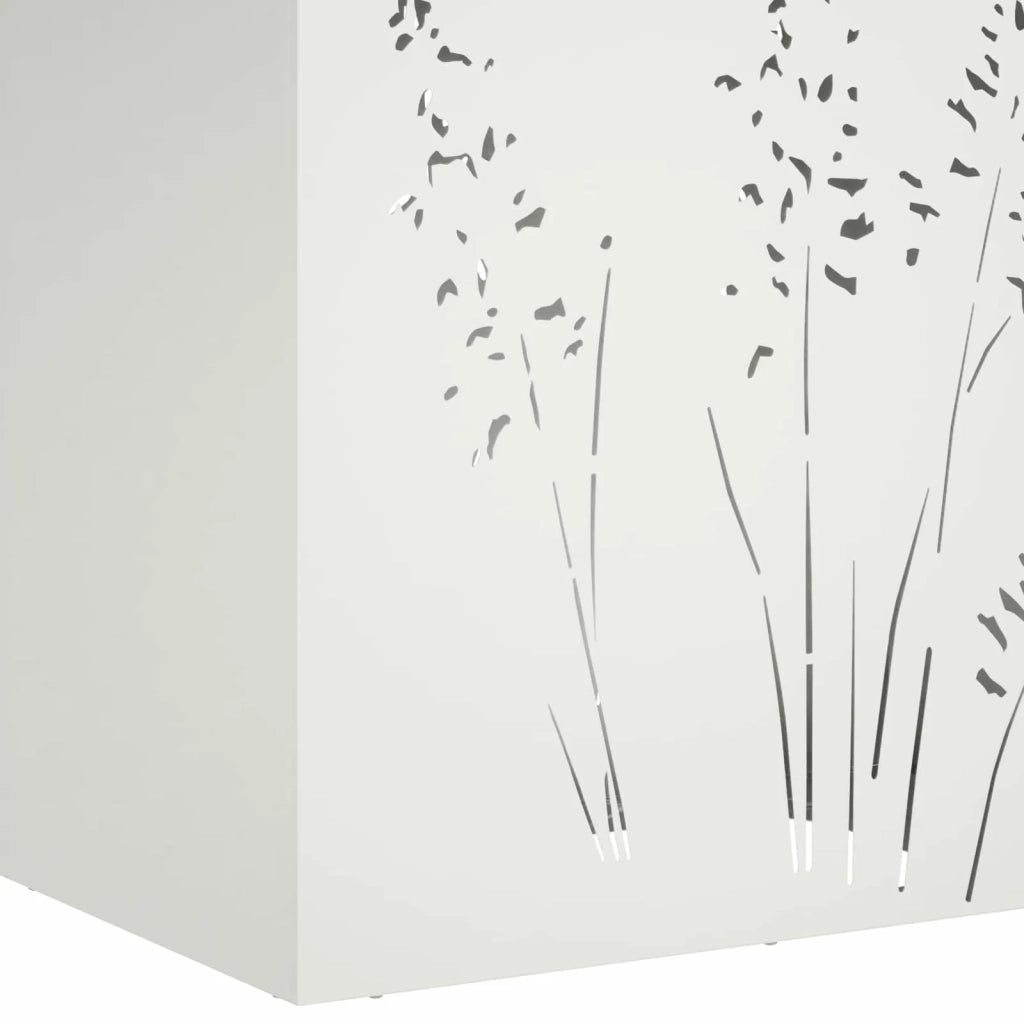 Vaso da giardino Bianco 50 x 30 x 75 cm 8005780