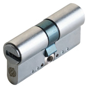 Cilindro profilato 26x10x46 mm cromo satinato