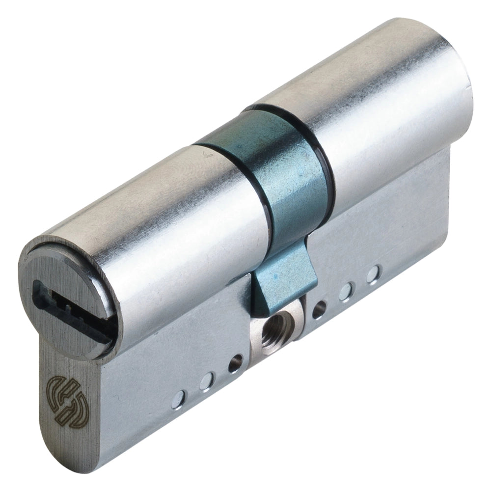 Cilindro profilato 26x10x46 mm cromo satinato