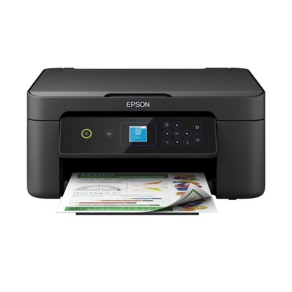 Epson expression home xp-3205 stampante multifunzione a4 getto d'inchiostro, stampa, copia, scansione, display lcd 3.7cm, wifi direct, stampa mobile, 3 mesi di inchiostro incluso con readyprint - XP3205