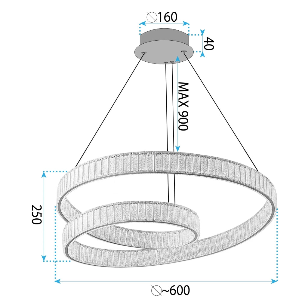 Lampada Led App1767-cp Gold