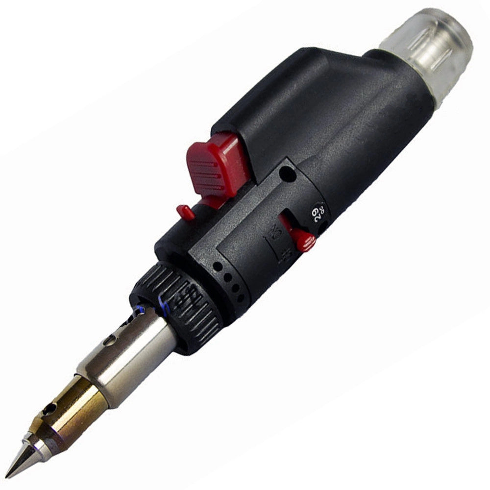 Trade Shop - Mini Cannello Saldatore A Gas Minisaldatore Stagno Ricaricabile Portatile Pt-330 -
